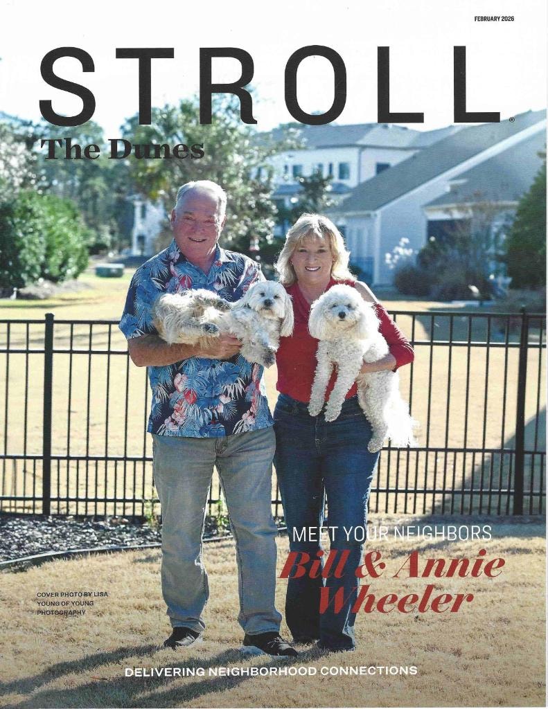 Stroll Magazine cover featuring Bill and Annie Wheeler
